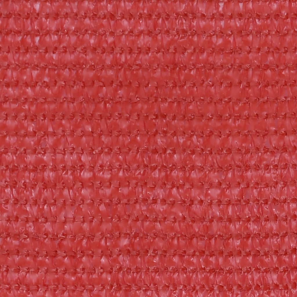 Balkon-Sichtschutz Hdpe Rot