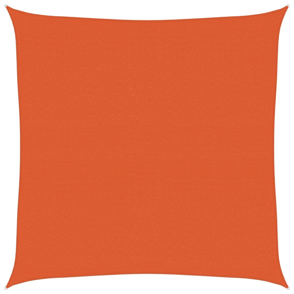 Sonnensegel 160 G/M² Quadratisch Hdpe Orange