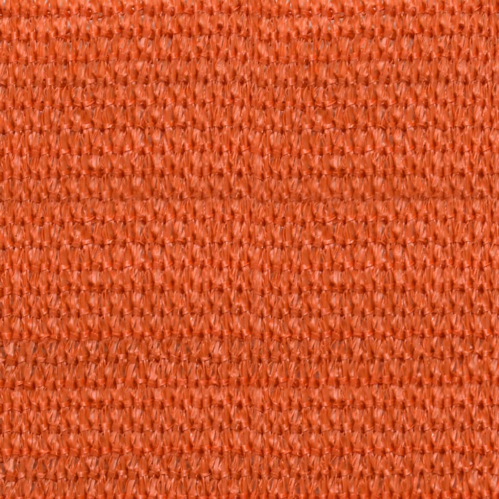 Sonnensegel 160 G/M² Quadratisch Hdpe Orange