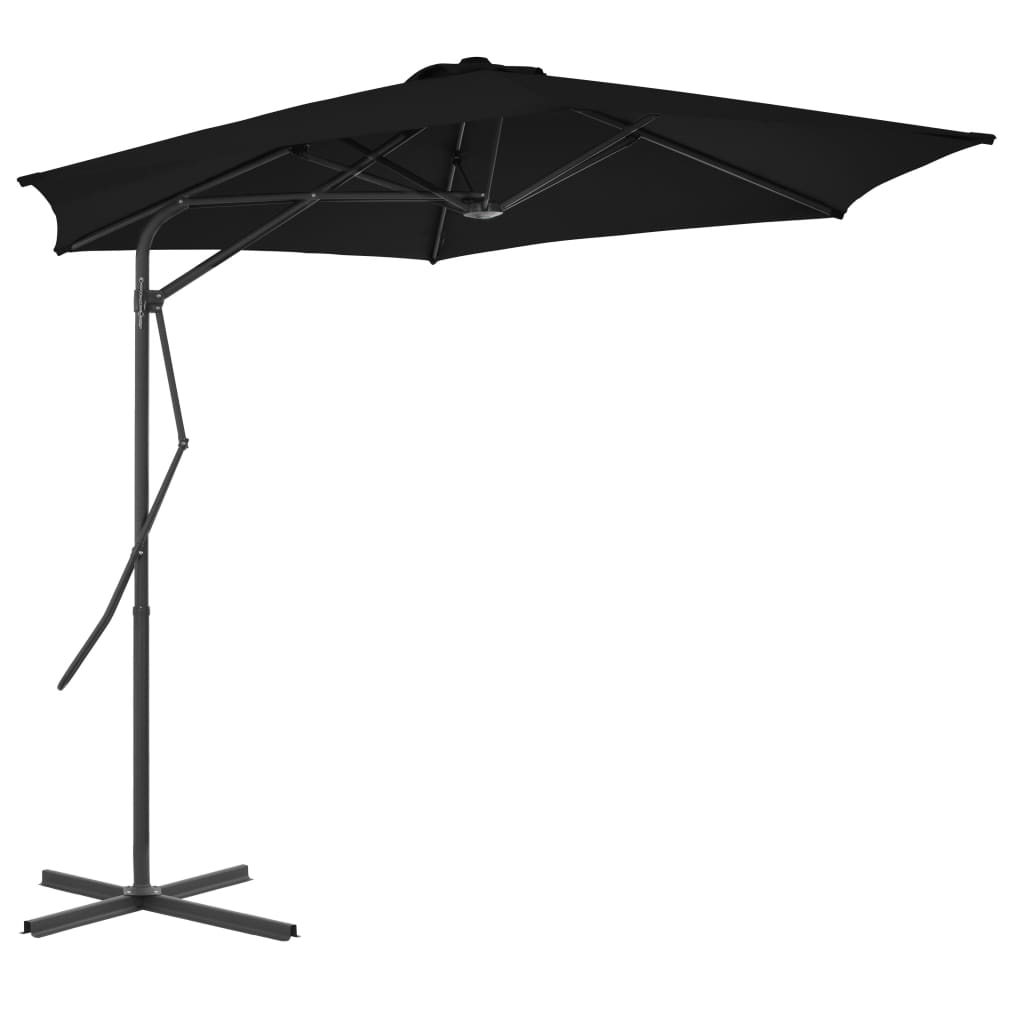 Sonnenschirm Mit Stahl-Mast 300X230 Cm