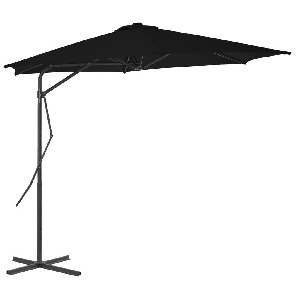 Sonnenschirm Mit Stahl-Mast 300X230 Cm