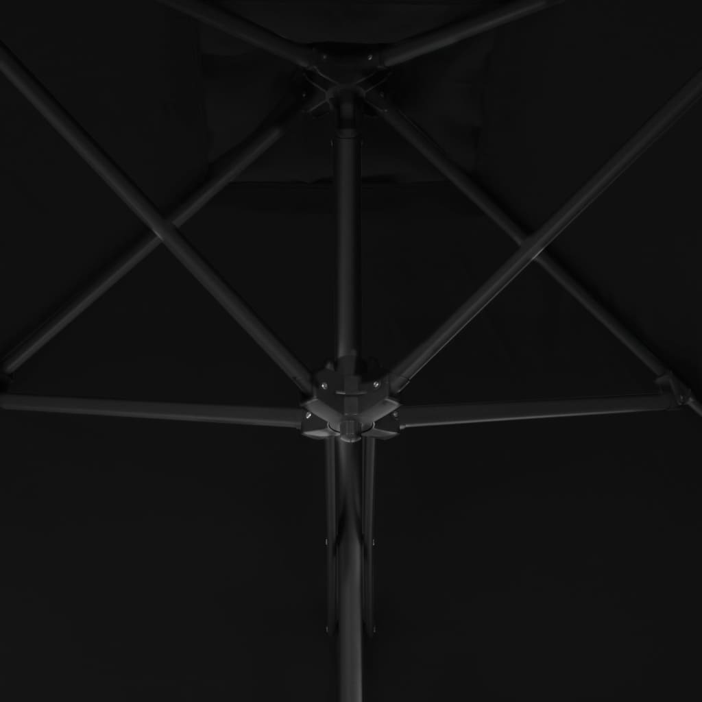 Sonnenschirm Mit Stahl-Mast 300X230 Cm