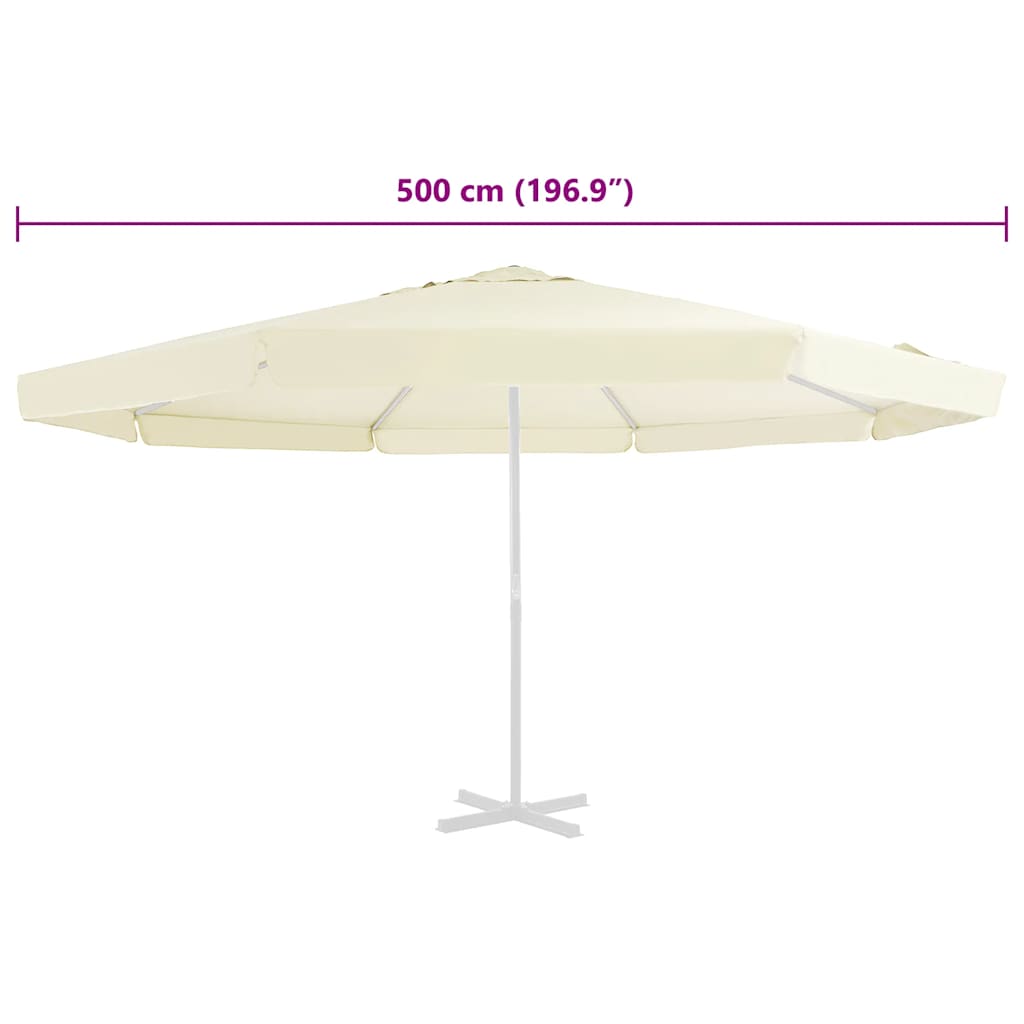 Ersatzbezug Für Sonnenschirm N 500 Cm