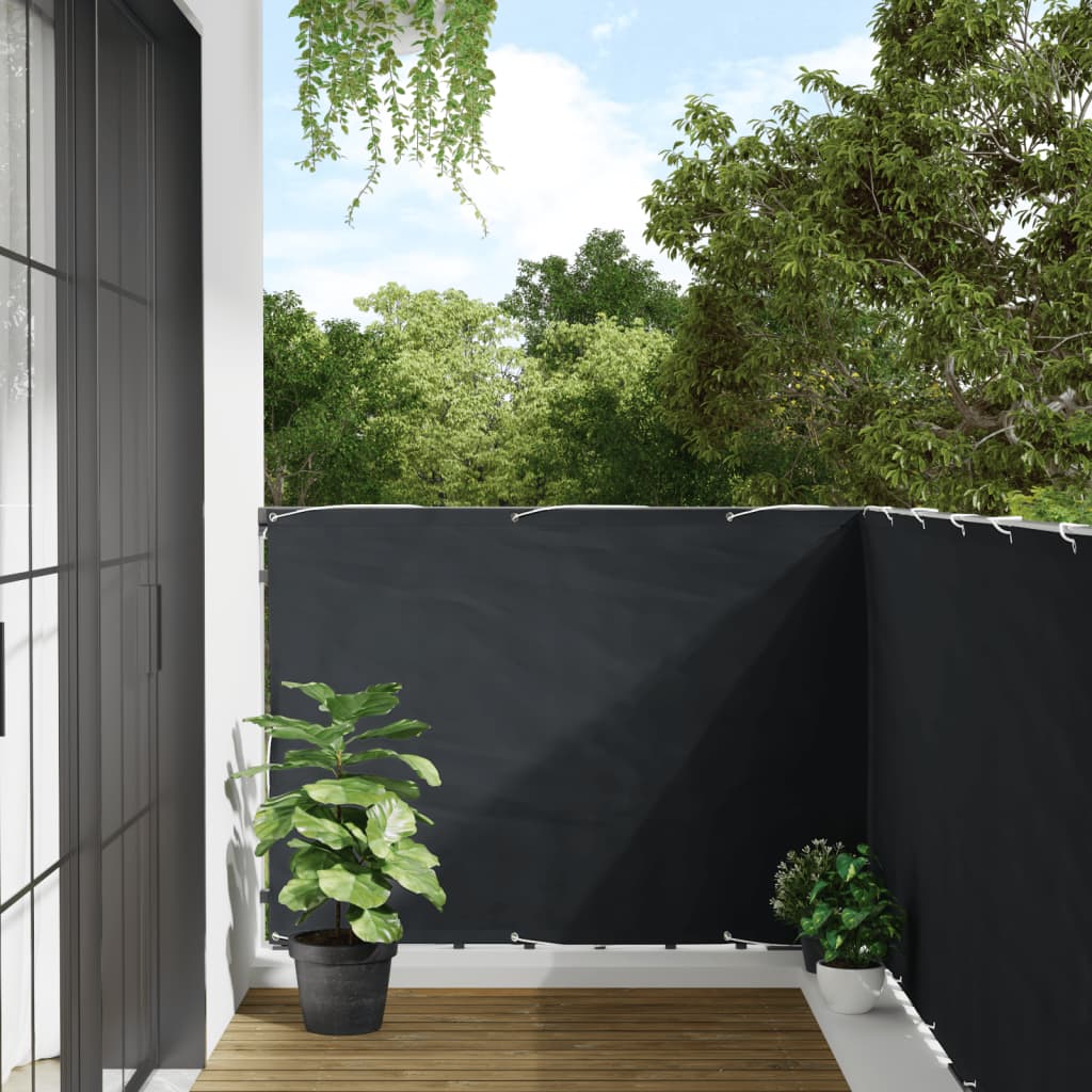 Balkon-Sichtschutz Oxford-Gewebe Anthrazit
