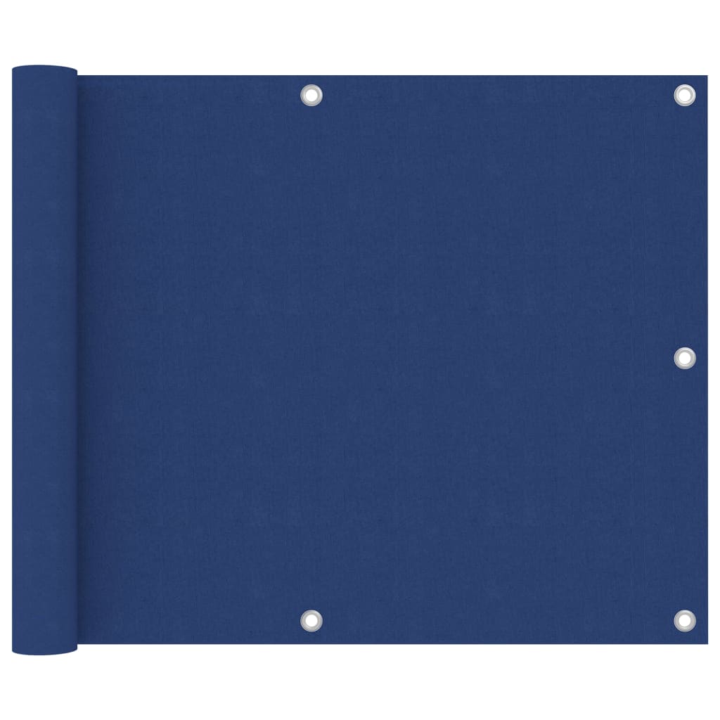 Balkon-Sichtschutz Oxford-Gewebe Blau