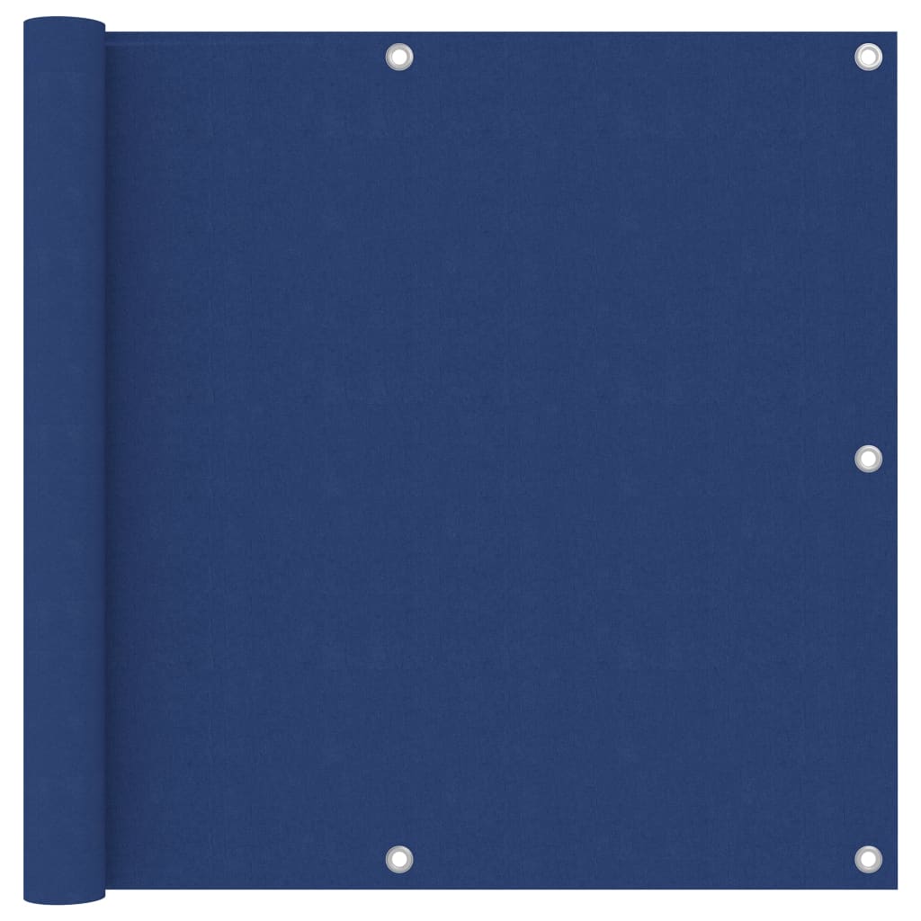 Balkon-Sichtschutz Oxford-Gewebe Blau