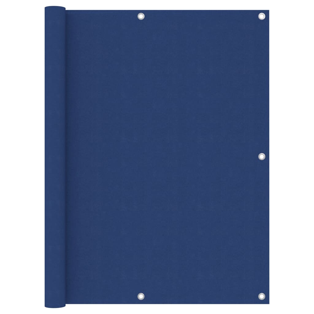 Balkon-Sichtschutz Oxford-Gewebe Blau