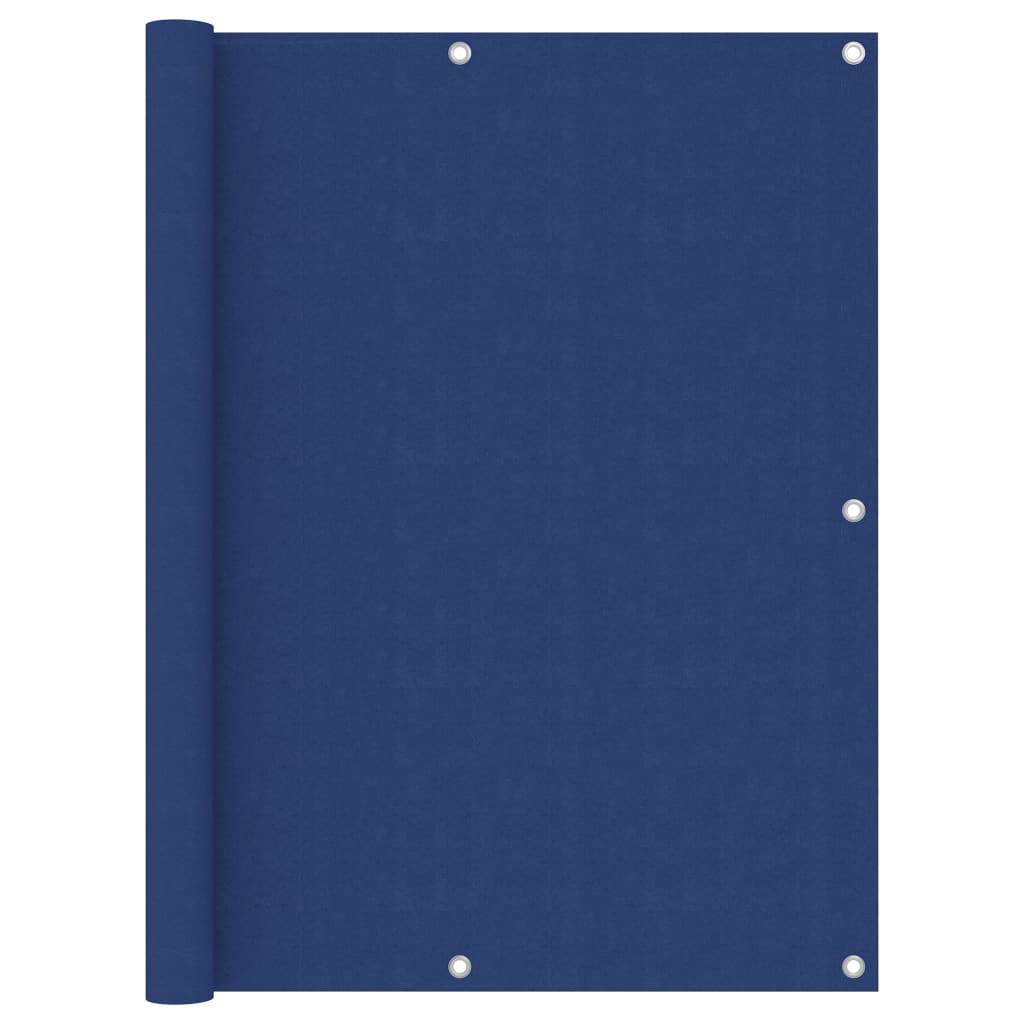 Balkon-Sichtschutz Oxford-Gewebe Blau
