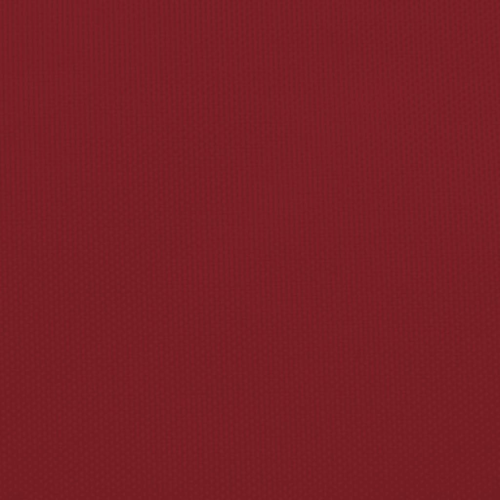 Sonnensegel Oxford-Gewebe Dreieckig Rot