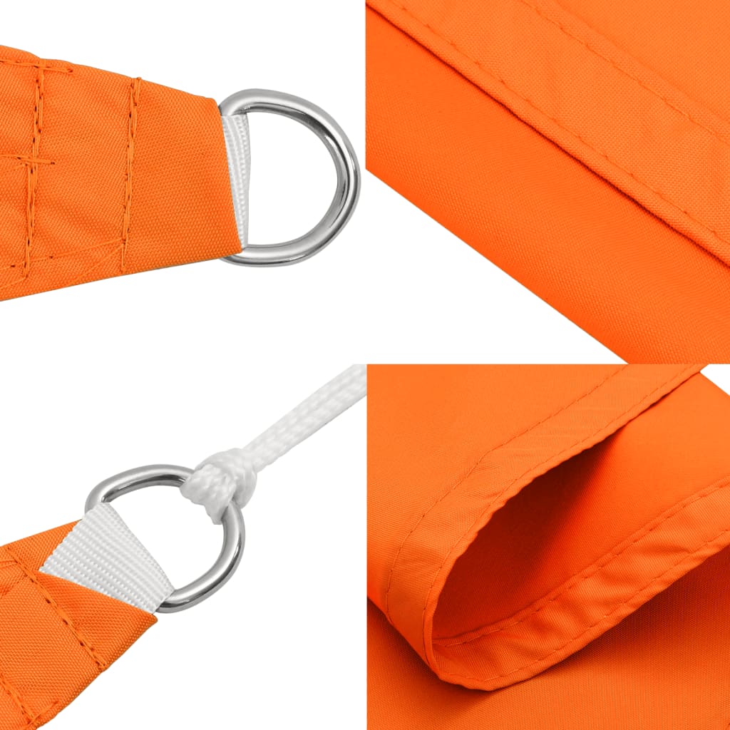 Sonnensegel Oxford-Gewebe Dreieckig Orange