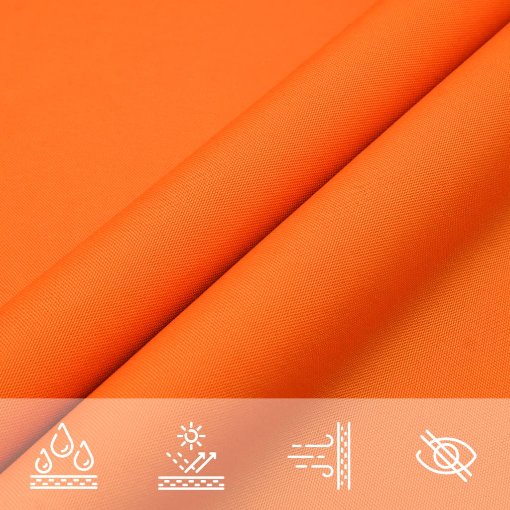 Sonnensegel Oxford-Gewebe Dreieckig Orange