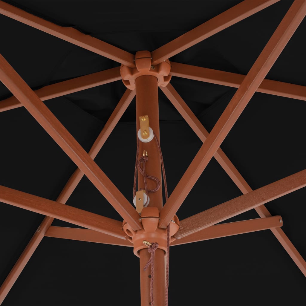 Sonnenschirm Mit Holz-Mast 270 Cm