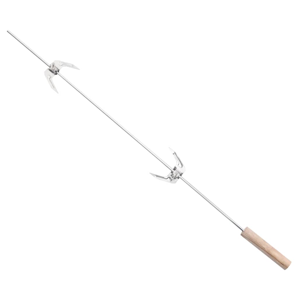 Holzkohlegrill Mit Rädern Schwarz Stahl