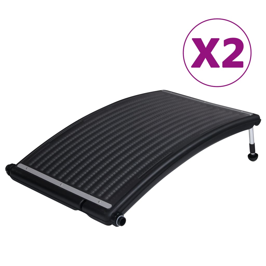 Gebogene Solar-Heizpaneele Für Pool 3 Stk. 72,5X46 Cm