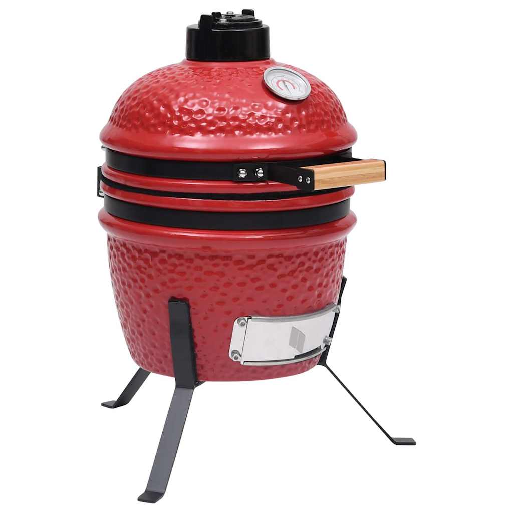 2-In-1 Kamado-Grill Smoker Keramik 56 Cm