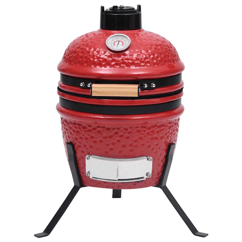 2-In-1 Kamado-Grill Smoker Keramik 56 Cm