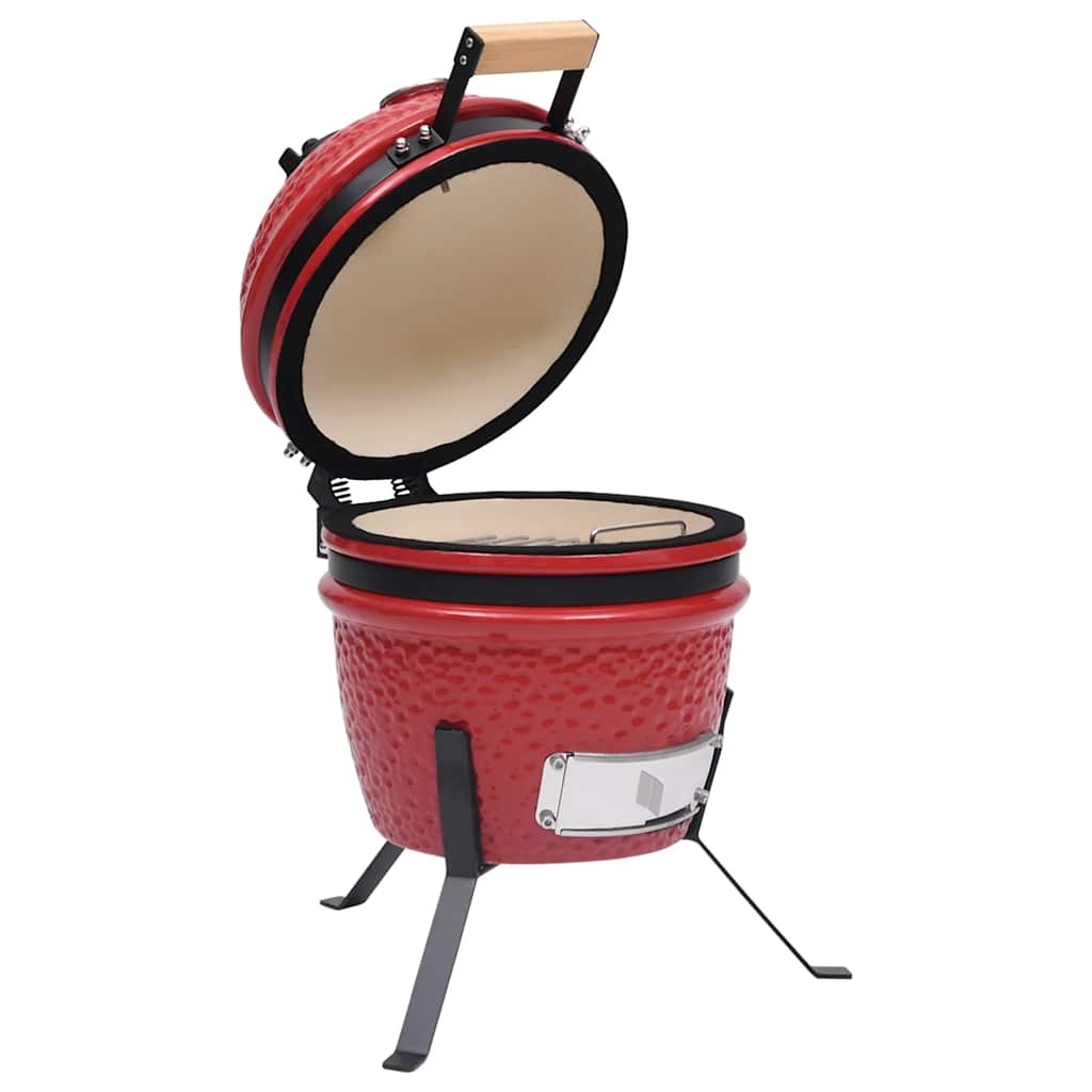 2-In-1 Kamado-Grill Smoker Keramik 56 Cm