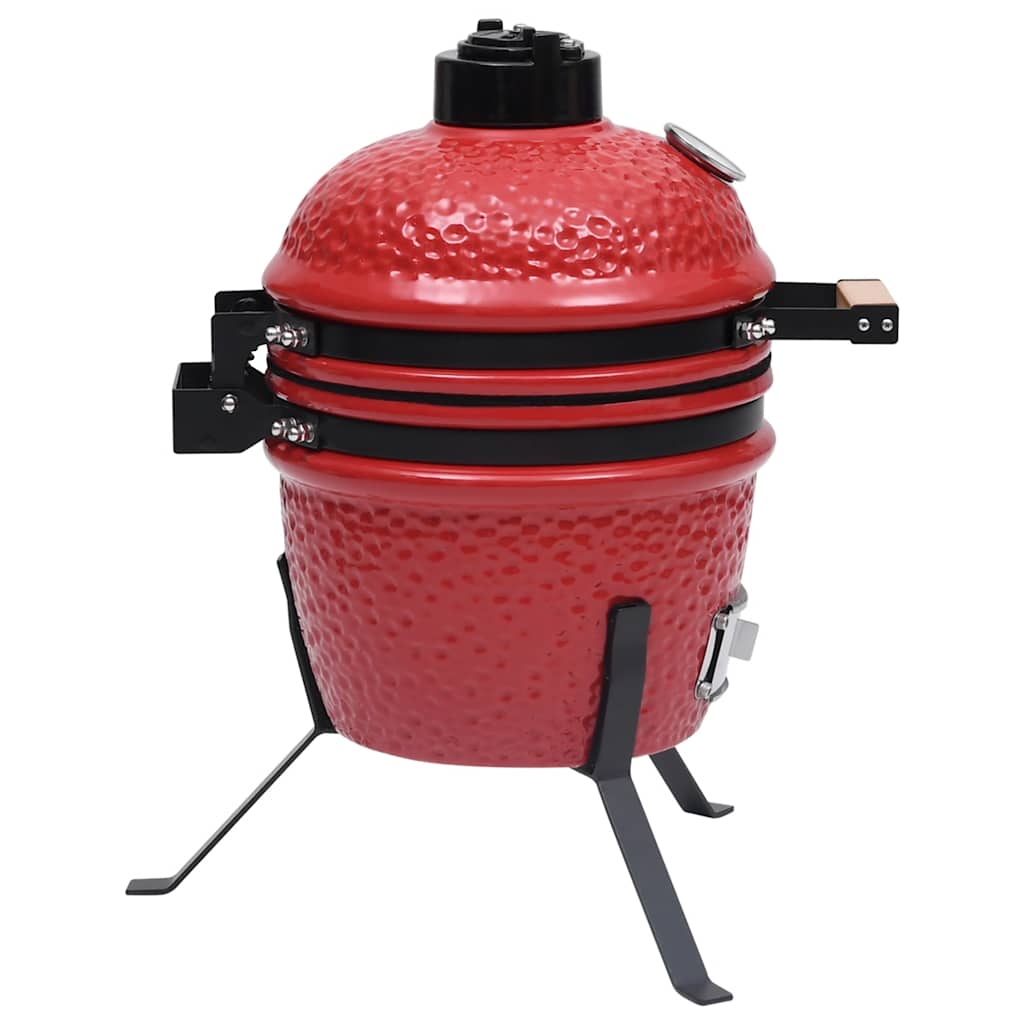 2-In-1 Kamado-Grill Smoker Keramik 56 Cm