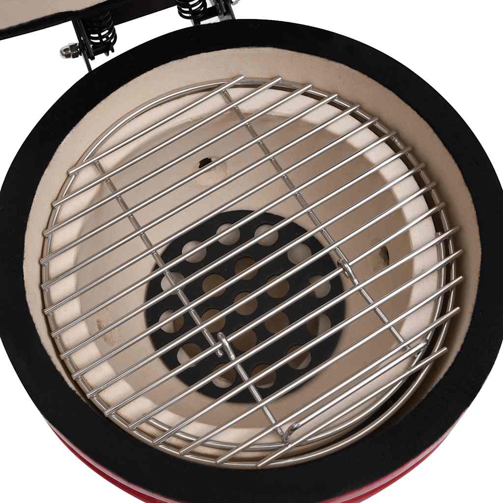 2-In-1 Kamado-Grill Smoker Keramik 56 Cm