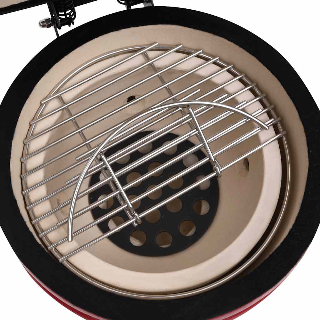 2-In-1 Kamado-Grill Smoker Keramik 56 Cm