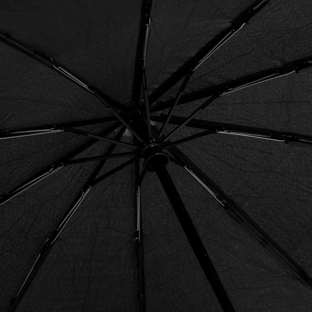 Faltbarer Regenschirm Automatisch Schwarz 104 Cm