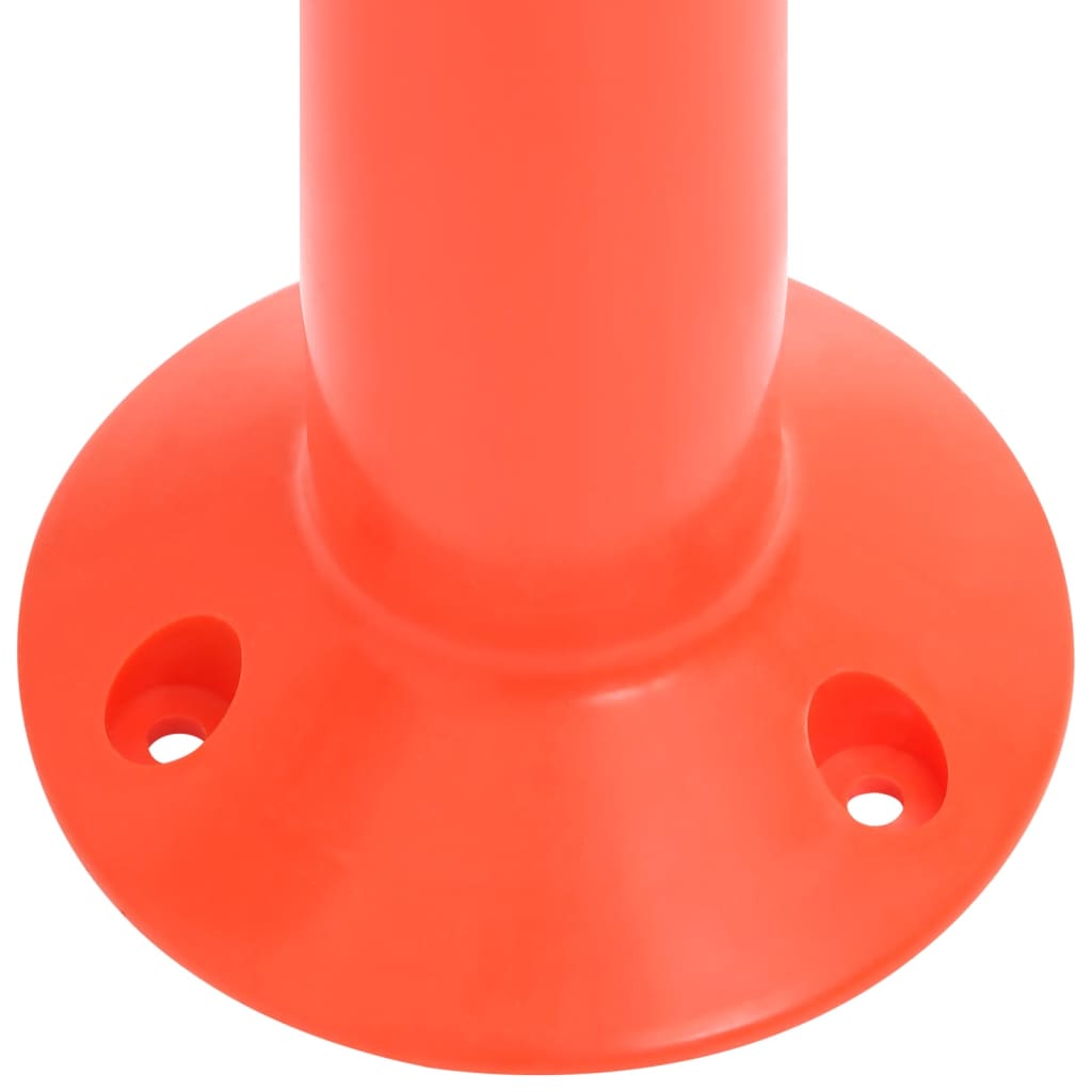 Absperrpfosten 10 Stk. Mit Kette 75 Cm Pe