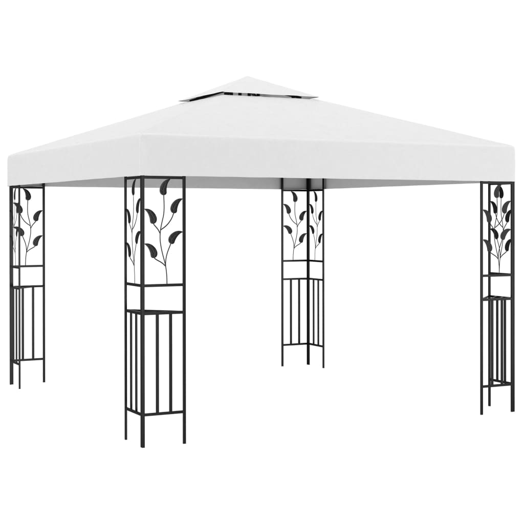 Pavillon Mit Led-Lichterkette 3X3 M