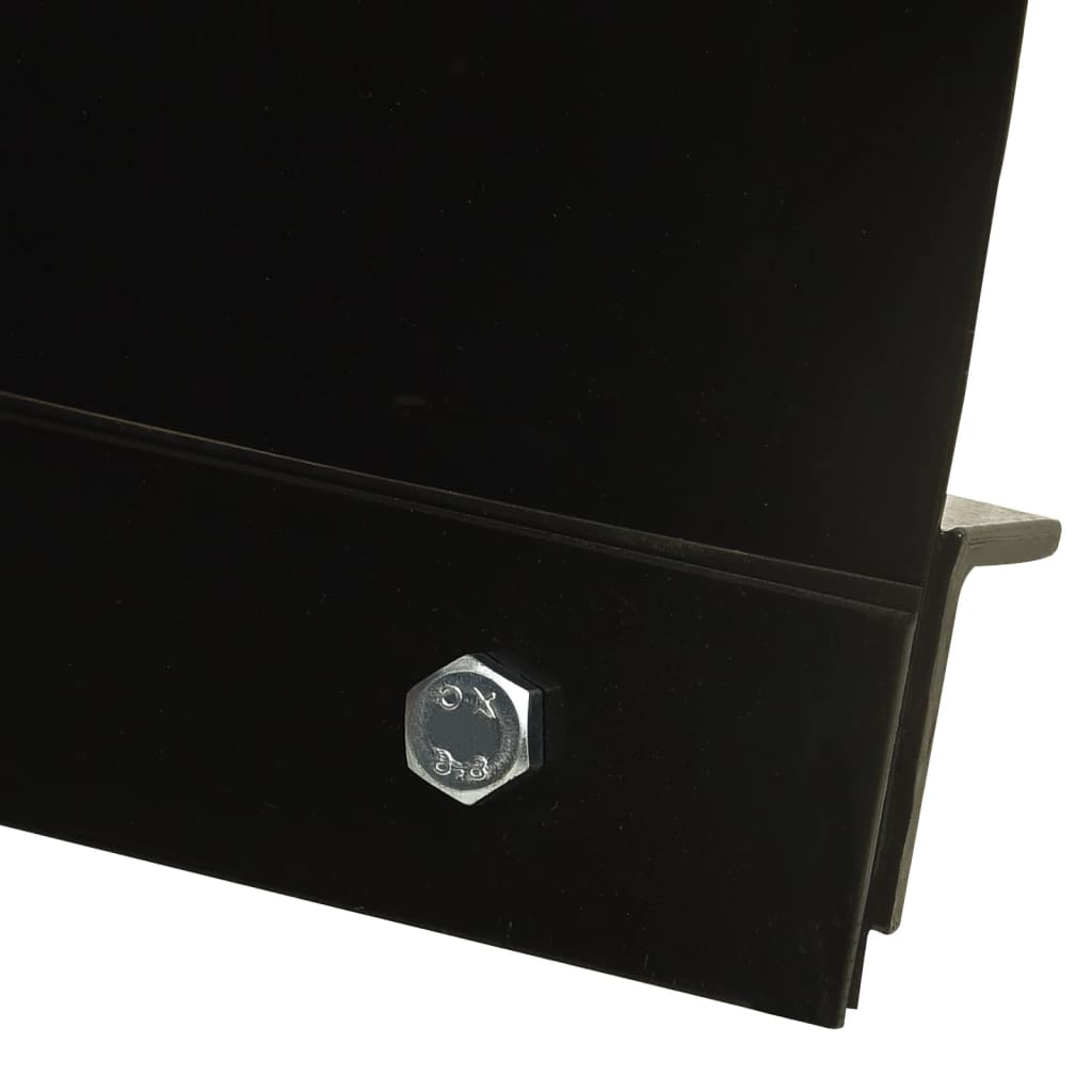 Schneepflug Zur Atv-Montage Schwarz