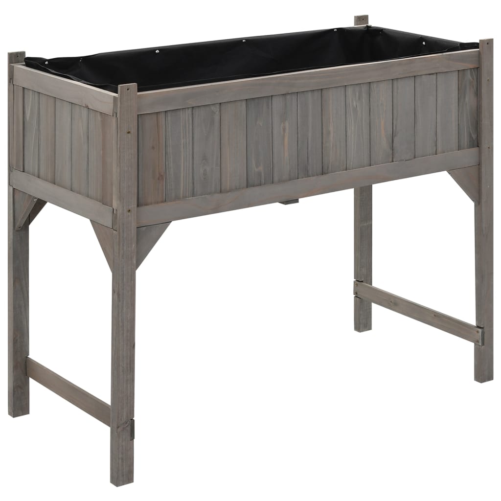Hochbeet Mit Gewächshaus 110X54X120 Cm Massivholz Tanne