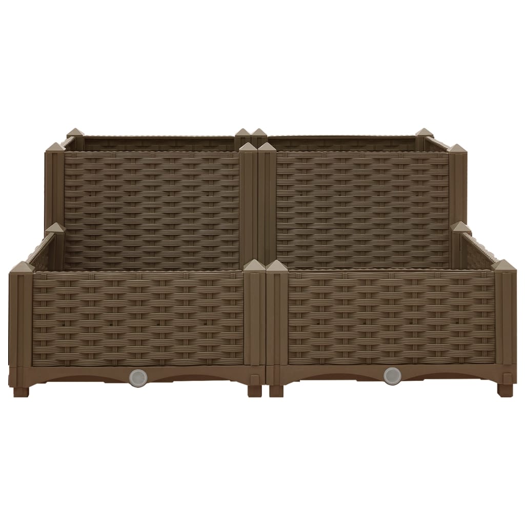 Hochbeet 80X80X38 Cm Polypropylen
