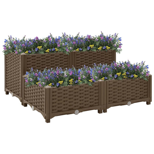 Hochbeet 80X80X38 Cm Polypropylen