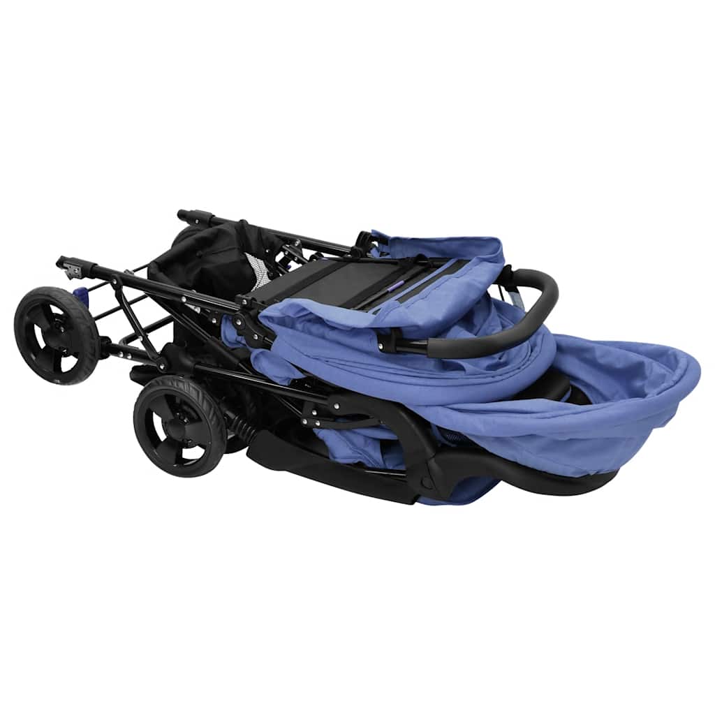 Tandem-Zwillingskinderwagen Stahl