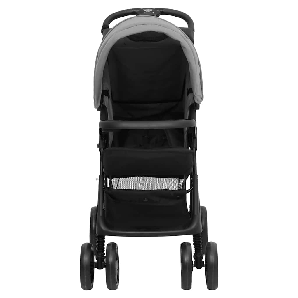 Kinderwagen Und Schwarz Stahl