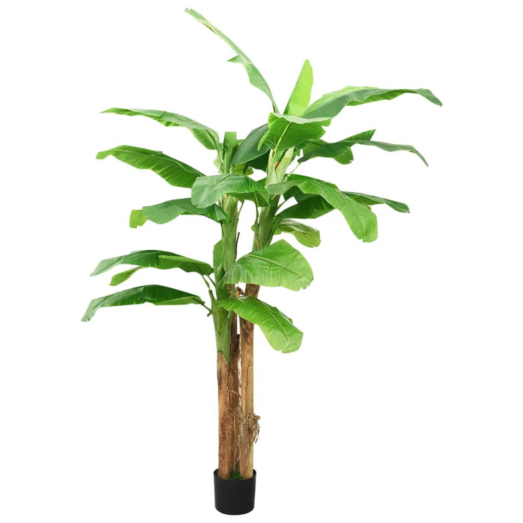 Künstlicher Bananenbaum Mit Topf Grün