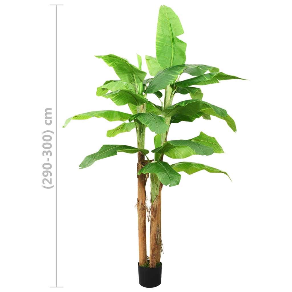 Künstlicher Bananenbaum Mit Topf Grün