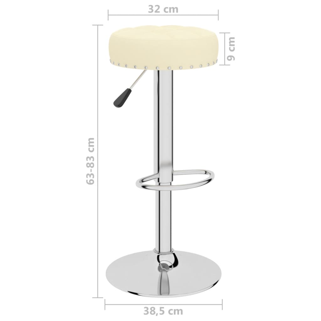 Barhocker 2 Stk. Stoff