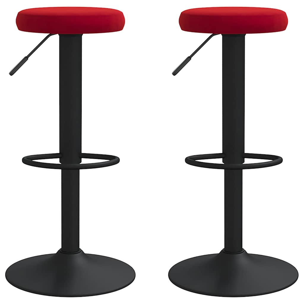 Barhocker 2 Stk. Samt