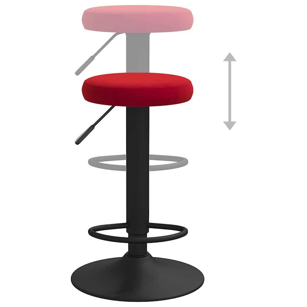 Barhocker 2 Stk. Samt
