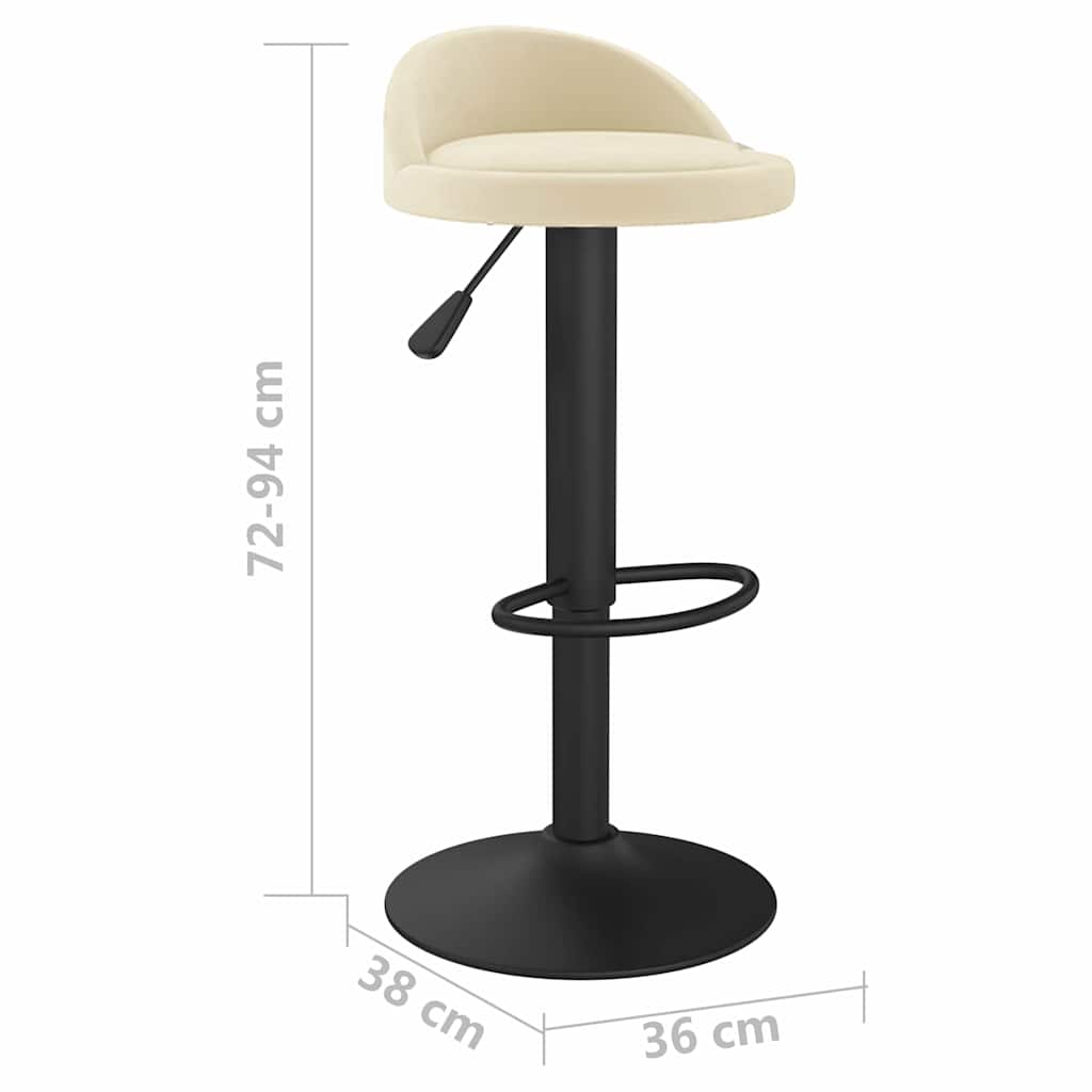 Barhocker Samt