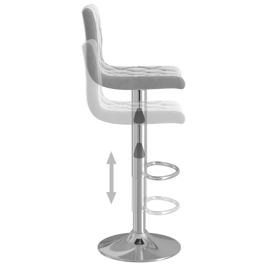 Barhocker 2 Stk. Samt