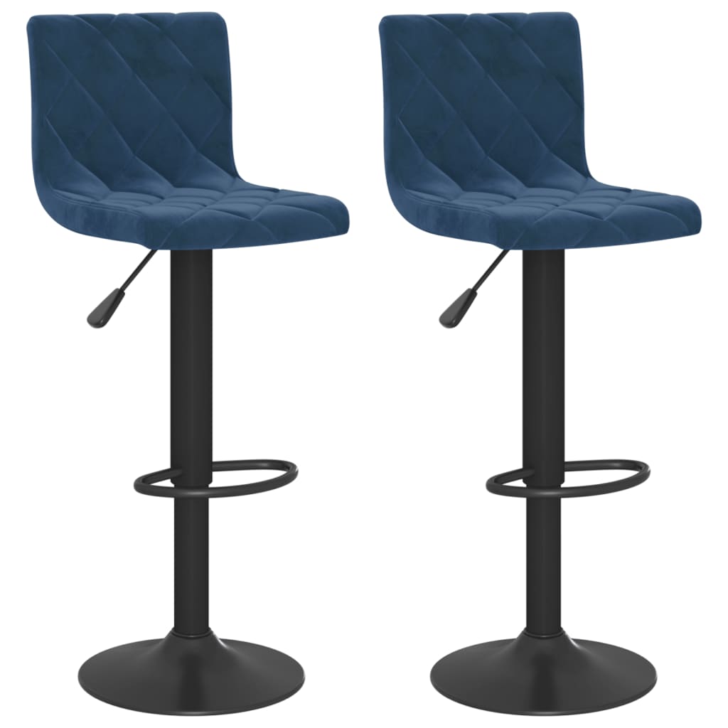 Barhocker 2 Stk. Samt