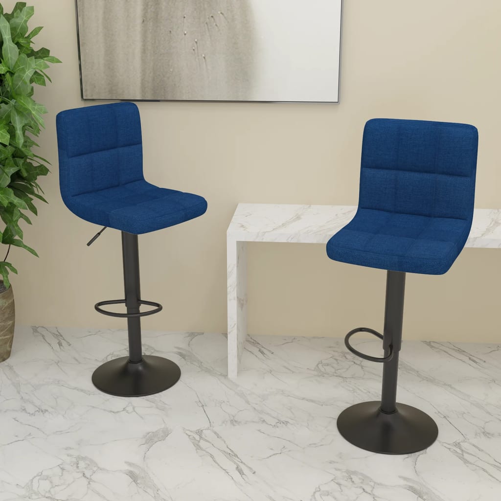 Barhocker 2 Stk. Stoff