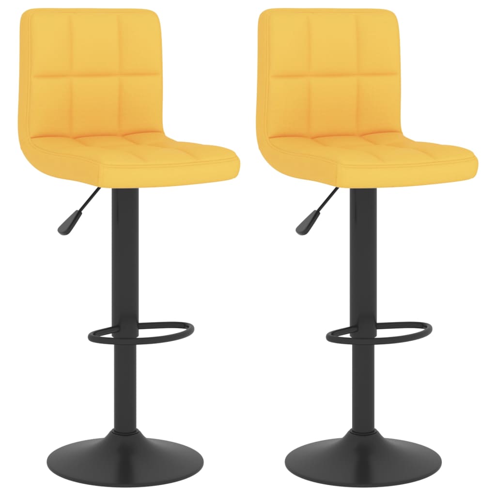Barhocker 2 Stk. Stoff