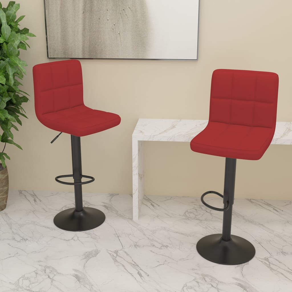 Barhocker 2 Stk. Stoff