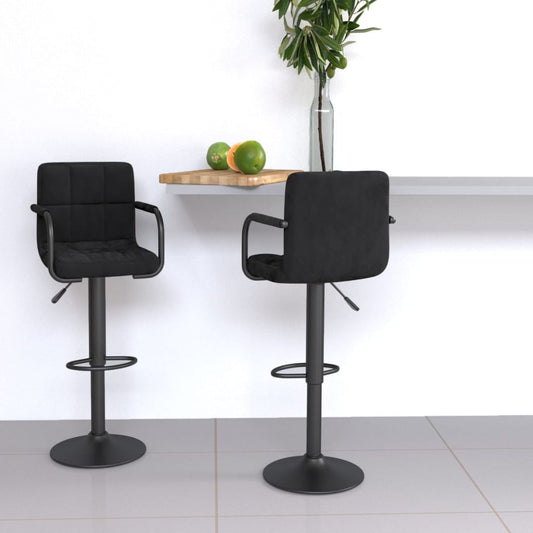 Barhocker 2 Stk. Samt
