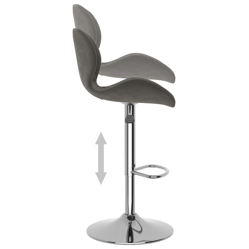 Barhocker 2 Stk. Samt