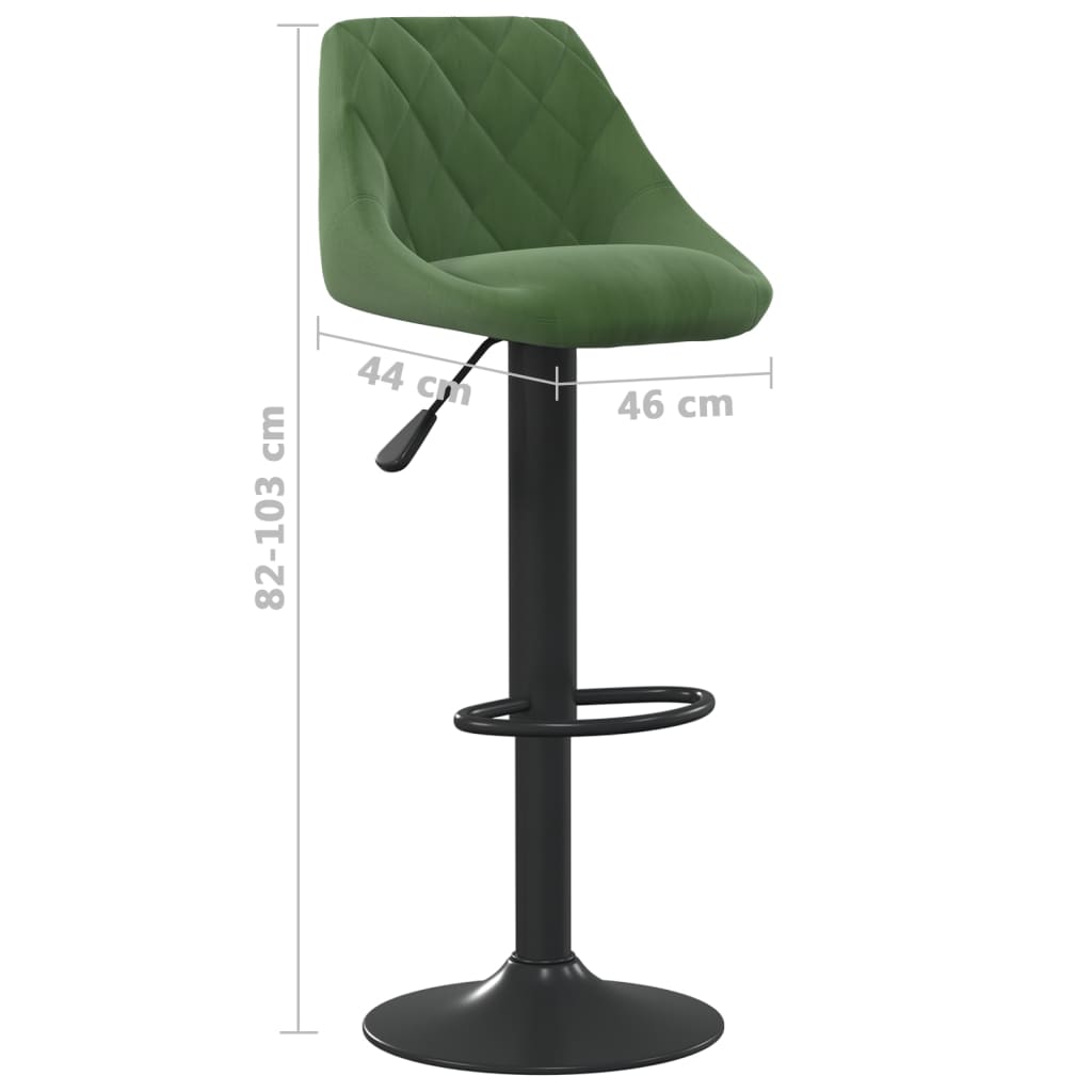Barhocker Samt