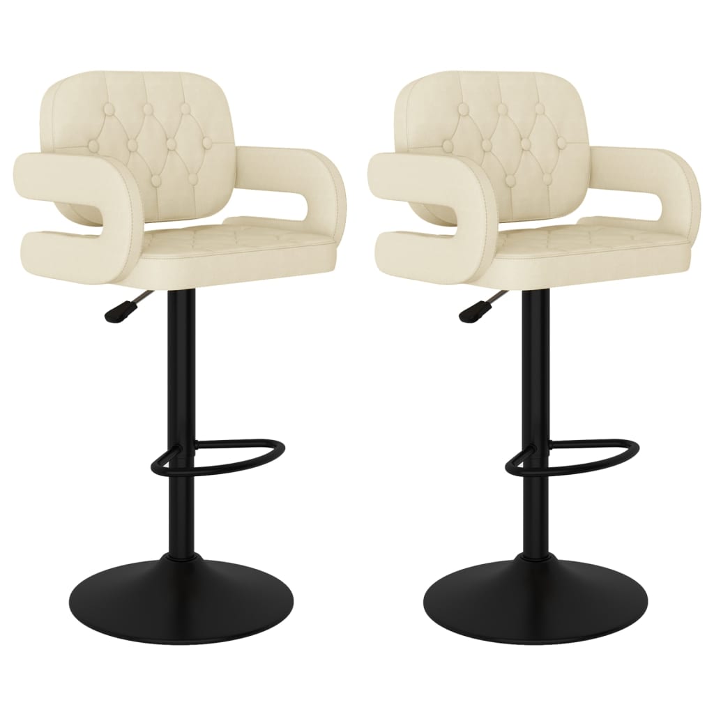 Barhocker 2 Stk. Stoff