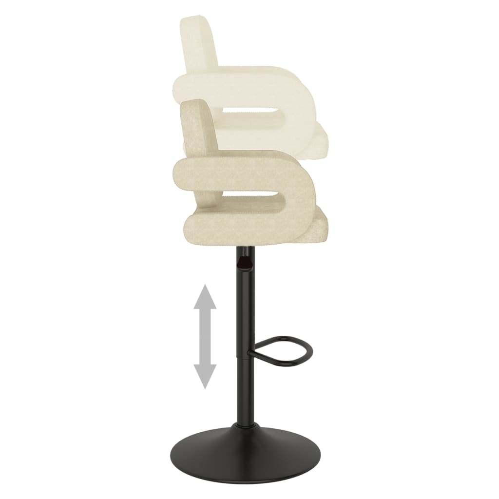 Barhocker 2 Stk. Stoff