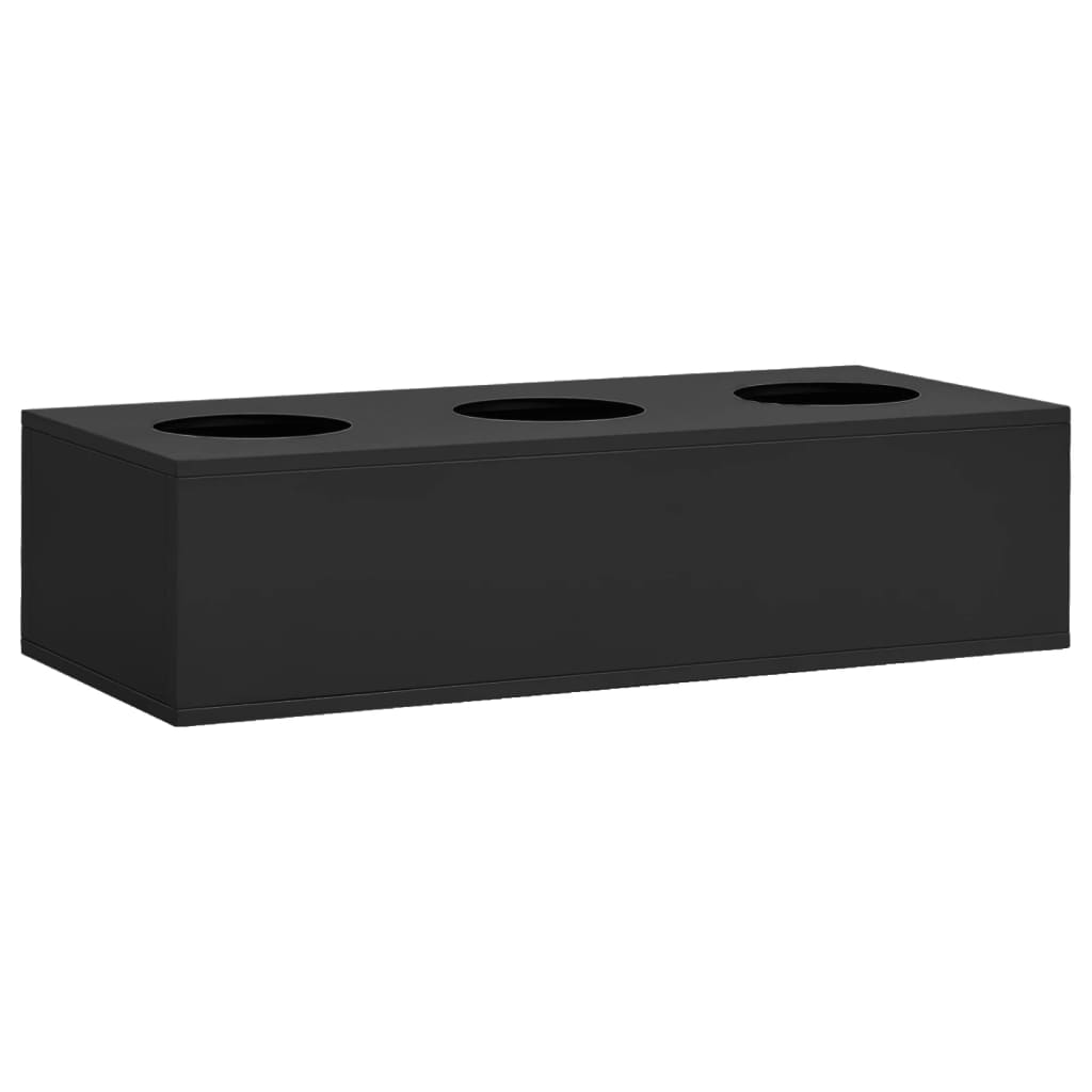Büro-Blumenkasten 90X40X23 Cm Stahl